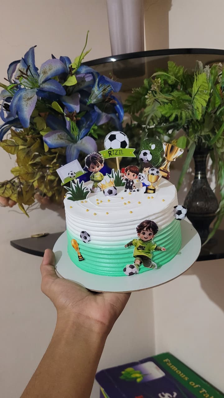 Butterscotch Theme Cake